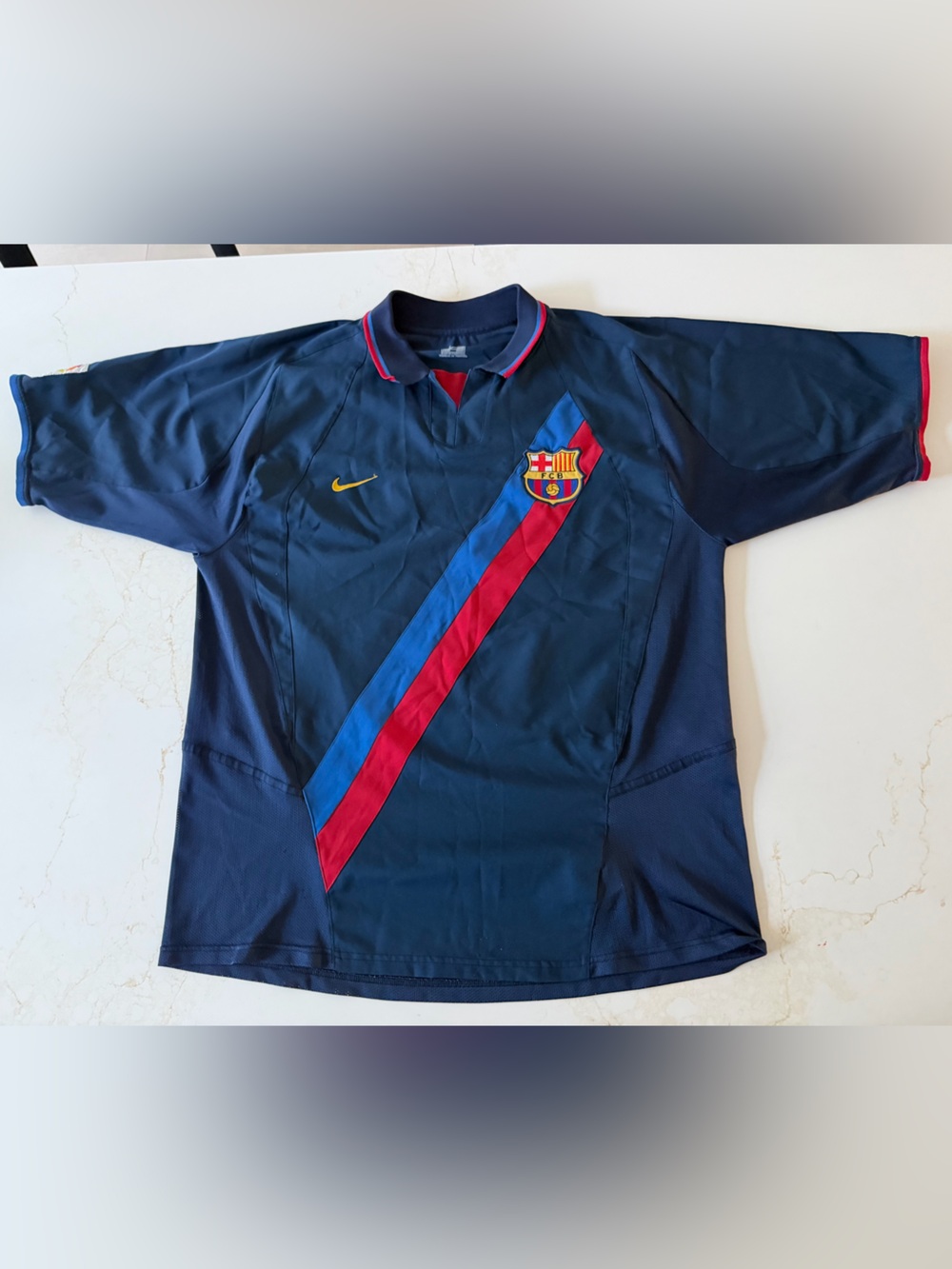 Nike Barcelona 3rd jersey from the 2003 season